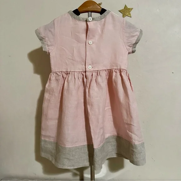 Bonpoint Dress Baby Pink Size 3T
